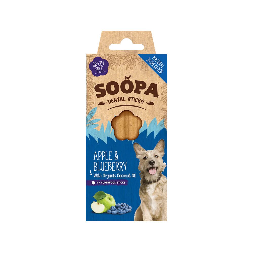 Soopa Dental sticks appel en bosbes