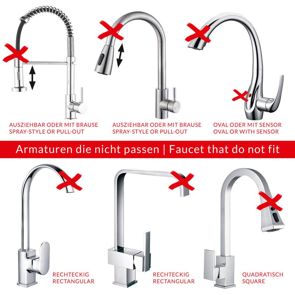 rivaALVA-S Viva EM - Weiss Wasserhahn Wasserfilter