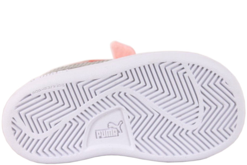 PUMA SMASH V2GLITZ GLAMV INF LYSERØD FRITIDSSKO
