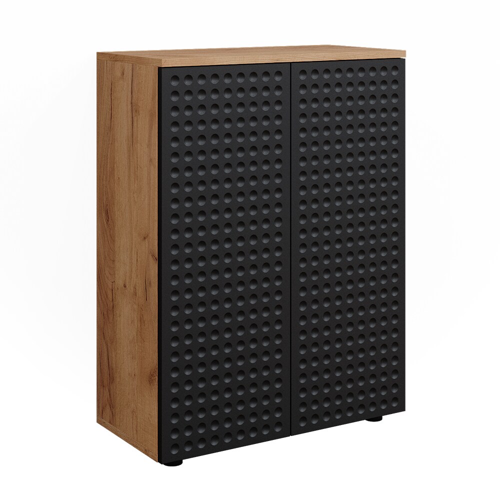 Vicco Badschrank Irma Eiche Anthrazit 60 x 81 cm Badezimmer
