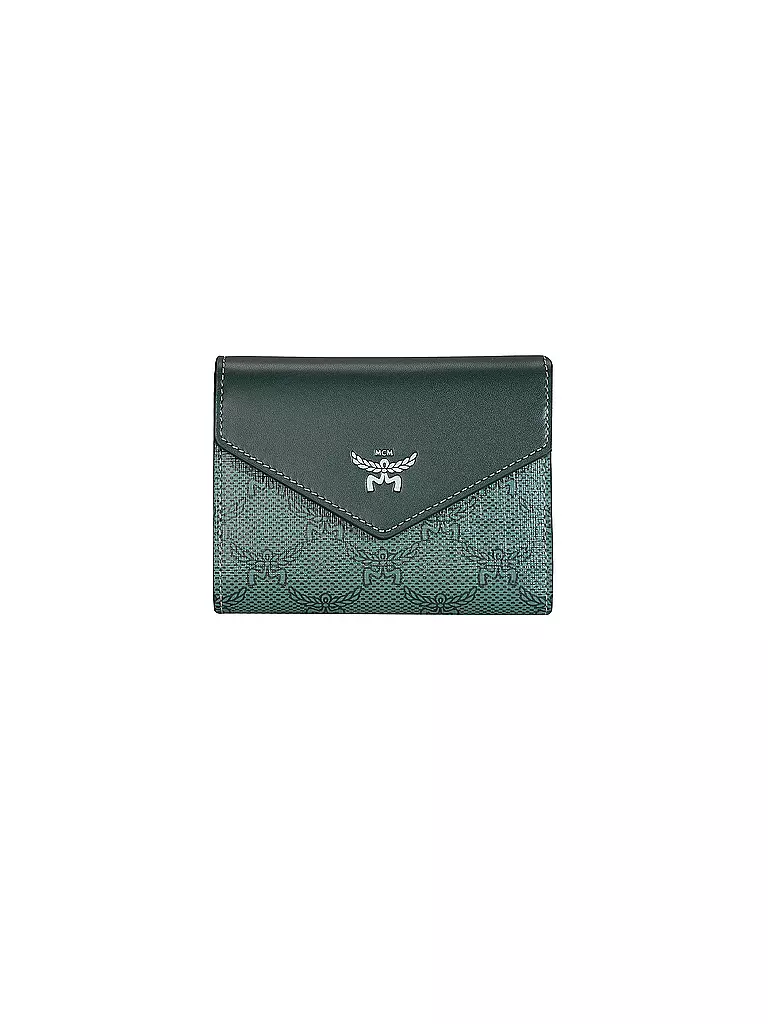 MCM Geldbörse HIMMEL SMALL WALLET dunkelgrün