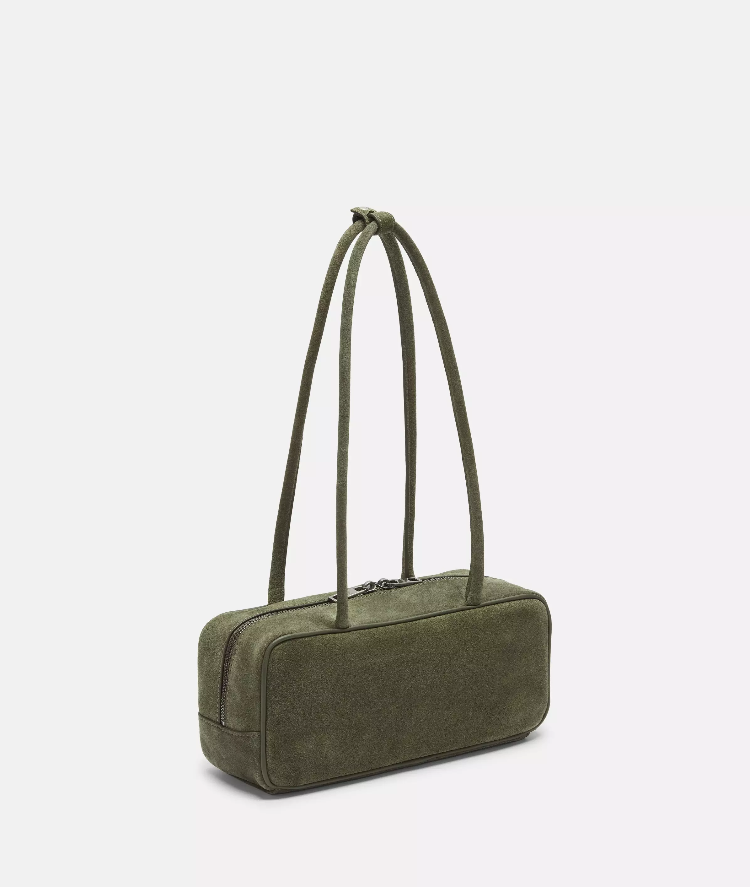 Jil Satchel S Handy suede shoulder bag