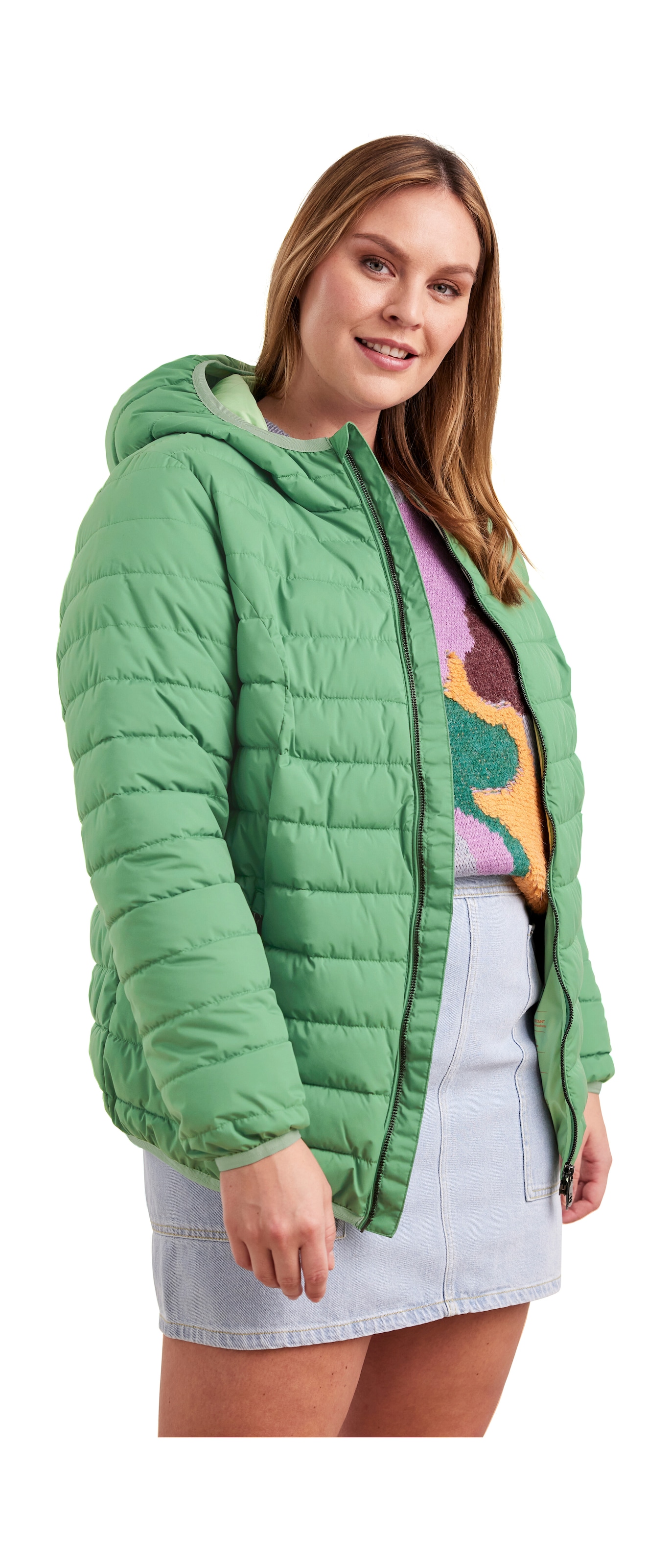 STOY Steppjacke »STS 3 WMN QLTD JCKT« atmungsaktive, wasserabweisende Damen Steppjacke in grossen Grössen