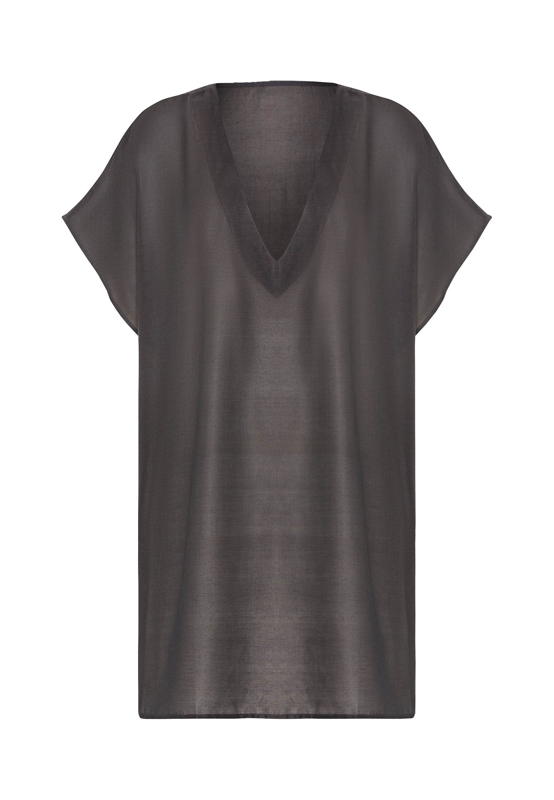 LSCN by LASCANA Chiffontunika , seitlich zum Knoten, transparente Strandtunika