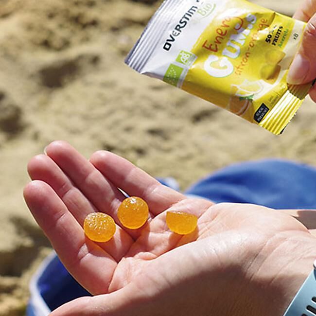 OVERSTIM.S - GEL ENERGY GUMS BIO CITRON ORANGE