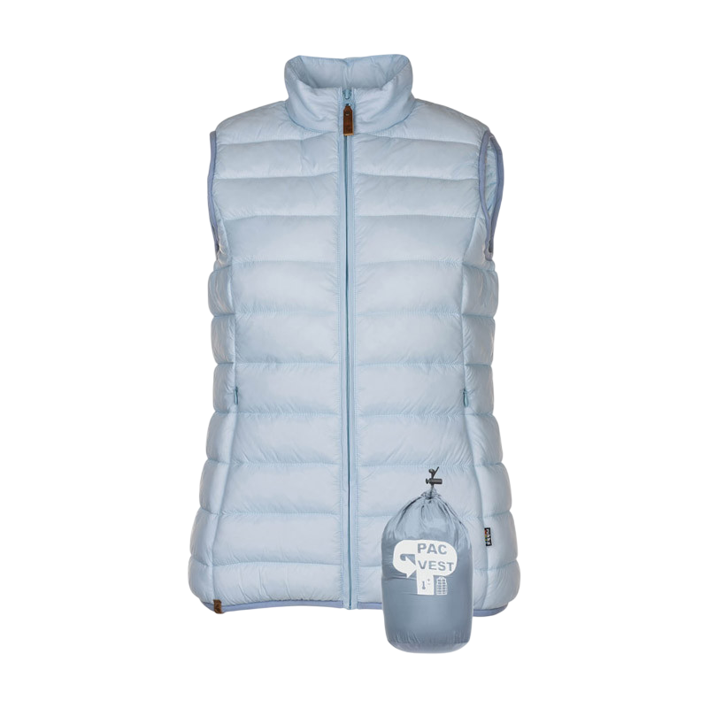 Frauen Thermo Gilet Pac Vest  ice water