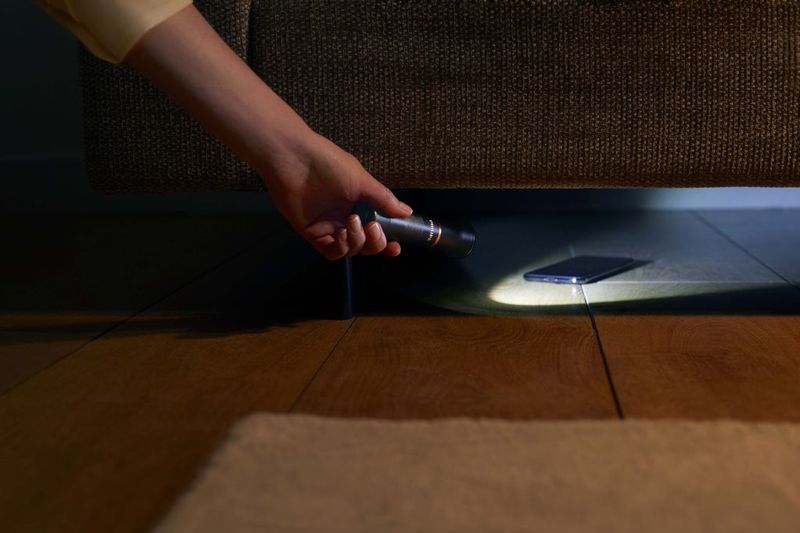Philips - SFL7000T/10 - LED-zaklamp - Zwart - 400 lumen - IPX4 Waterdicht