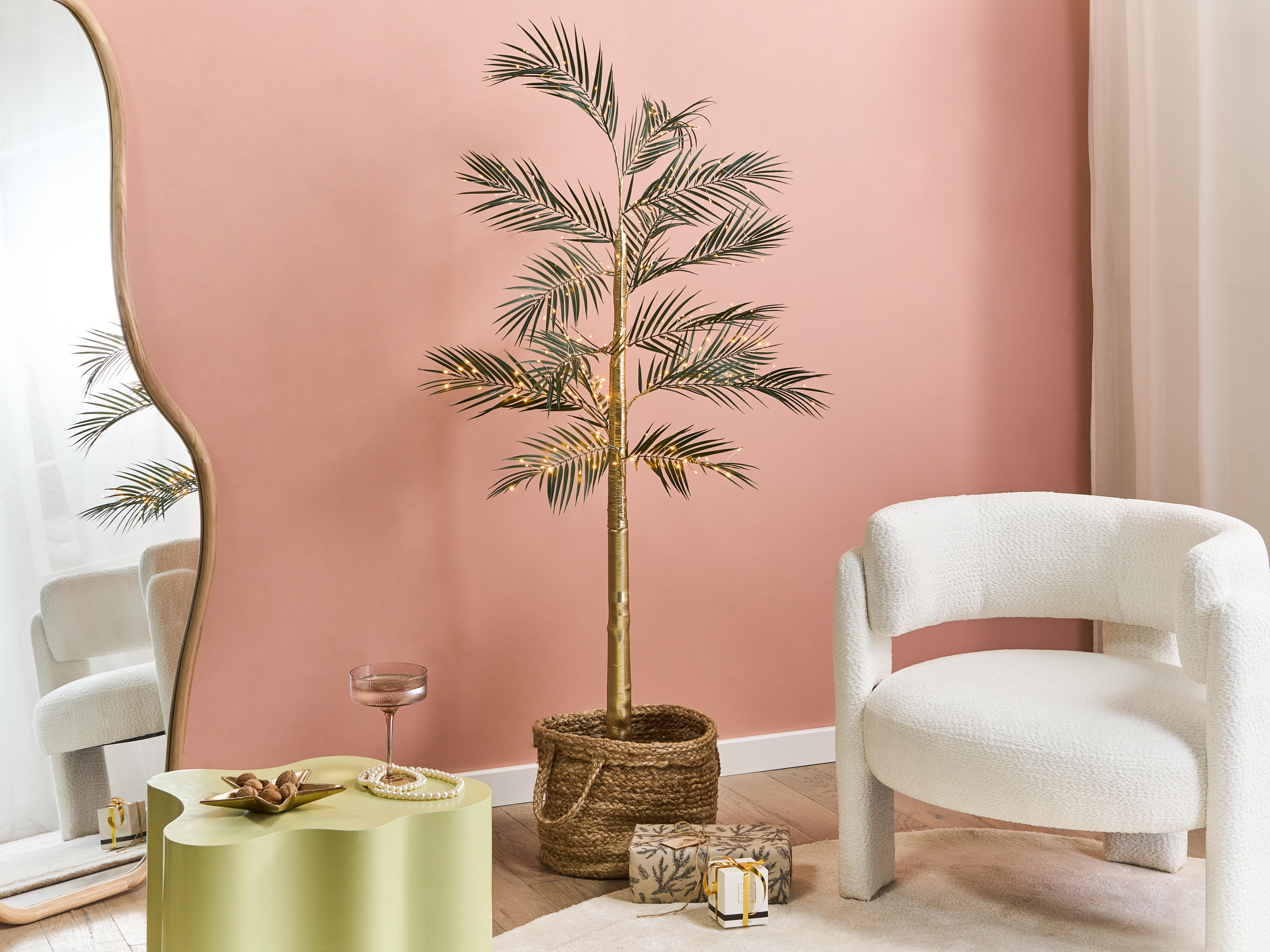 Buitendecoratie LED PALJAVESI Boom 175 cm Goud