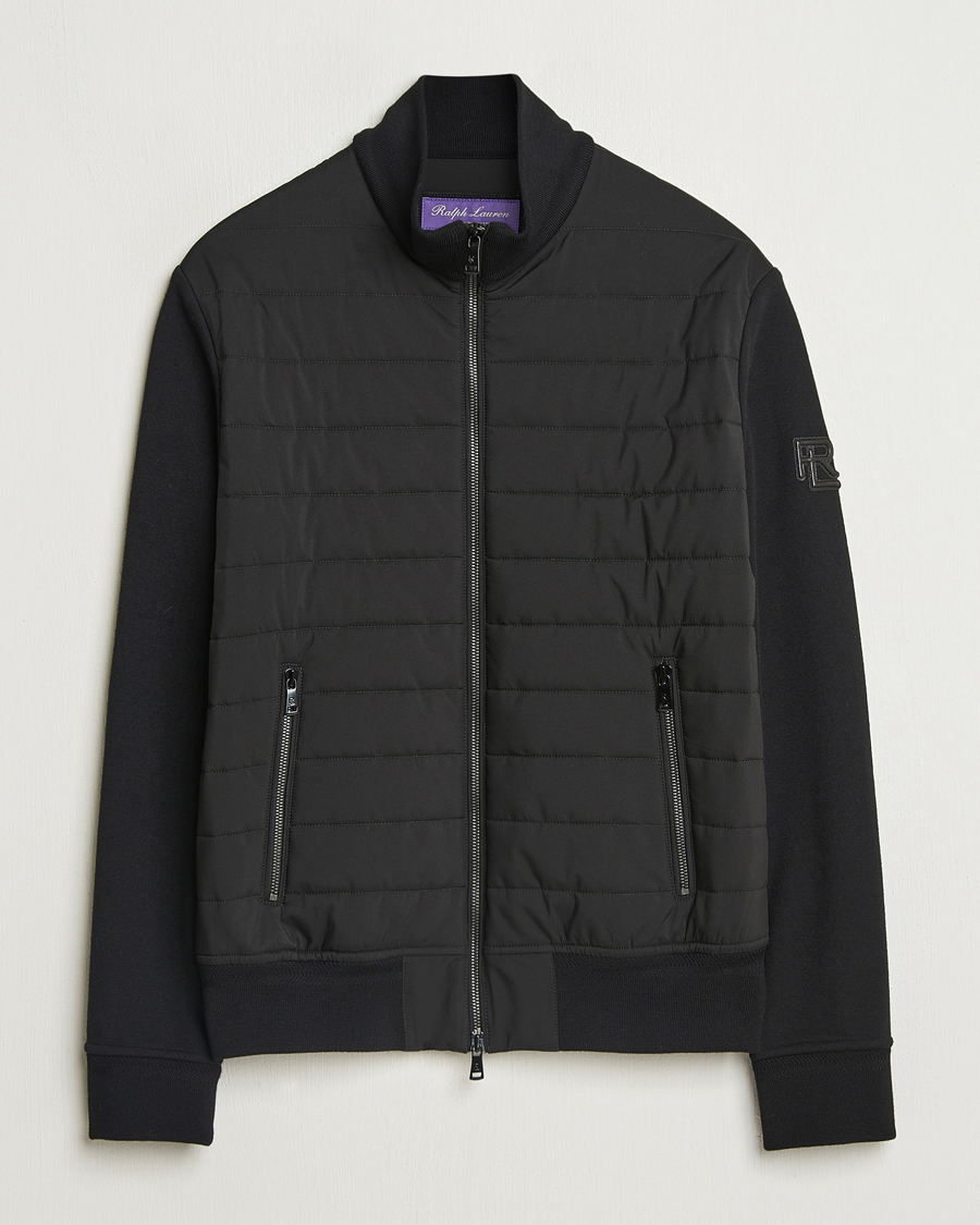 Ralph Lauren Purple Label Hybrid Jacket Black