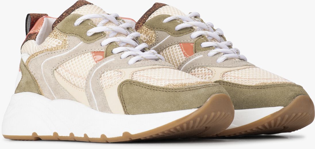 PS POELMAN groene ps poelman lage sneakers cibel
