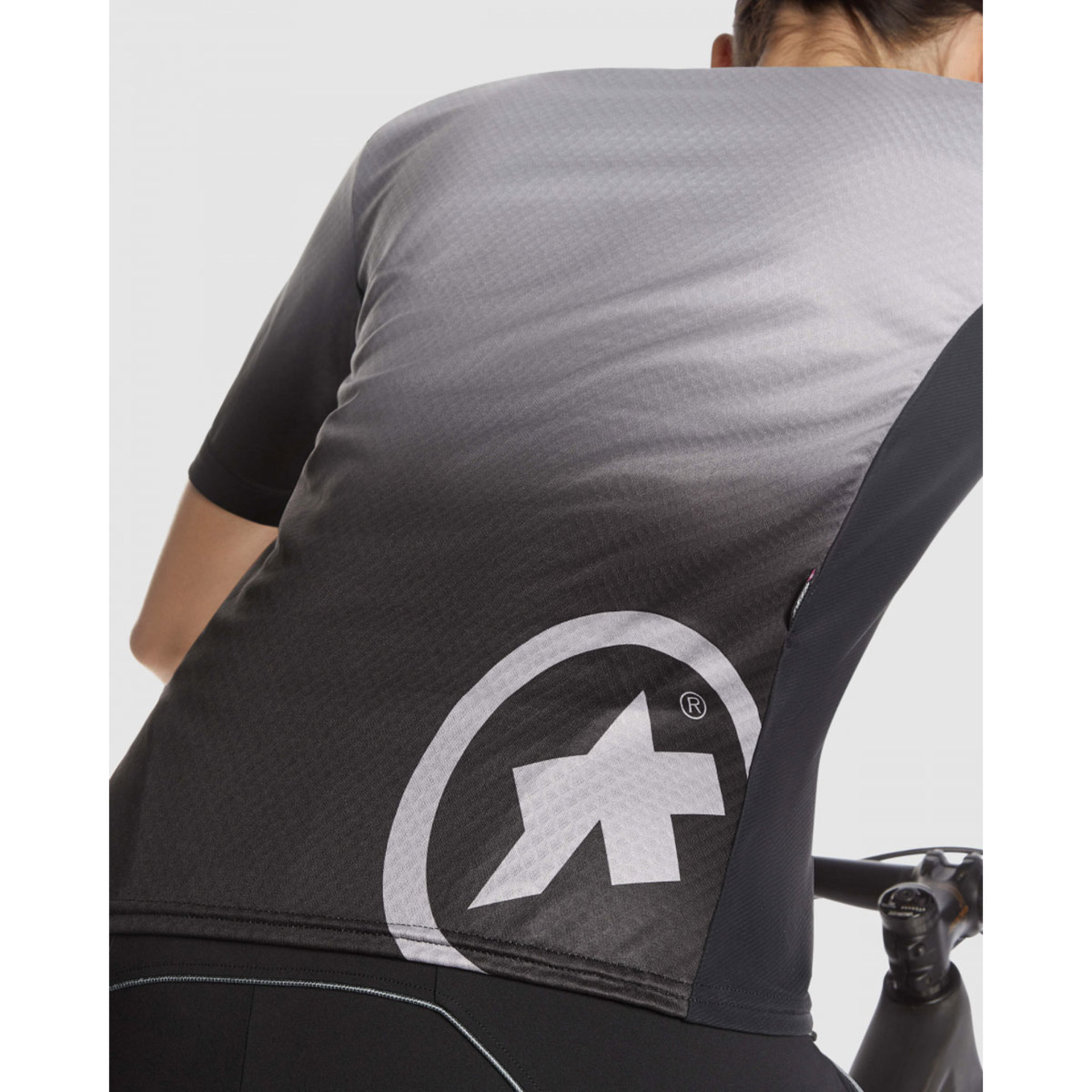 Assos Trail T3 MTB Fietsshirt Korte Mouwen Grijs/Zwart Dames