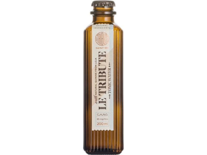 Le Tribute Soft-Drinks Tonic Water 24 x 200 ml Chinin- und kohlensäurehaltiges Getränk