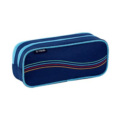 Trousse Surfing Club - 2 compartiments - bleu - Viquel