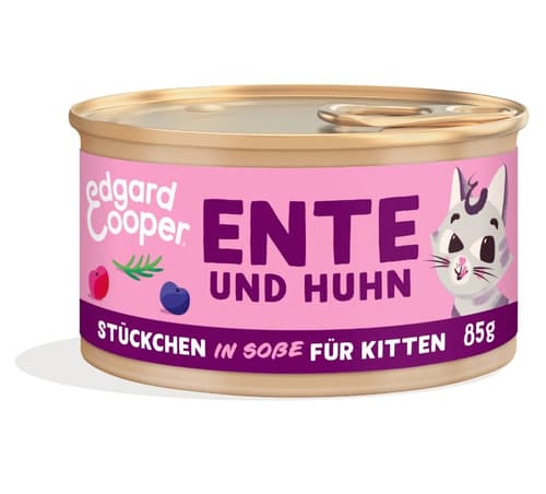 Edgard & Cooper Ente und Huhn - Stückchen in Soße