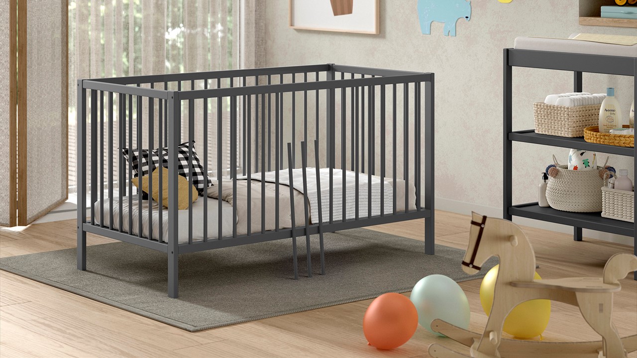 Babyledikant Dino 70x140
