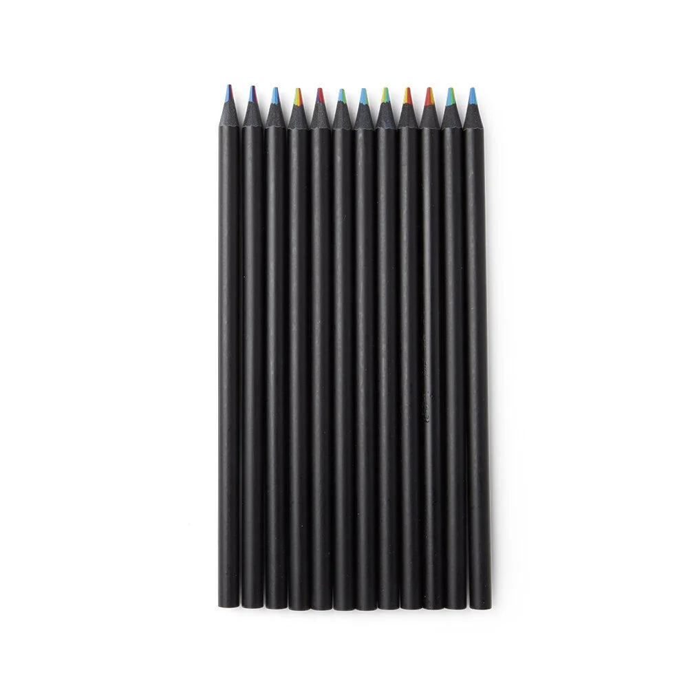 Lot de 12 crayons de couleur
