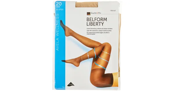 Avela Strumpfhose Belform Liberty Natural 11 - 12