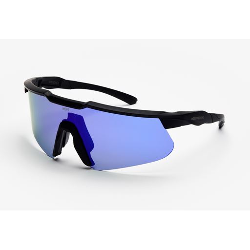 MessyWeekend MW Speed Solbriller, Black Blue Polarized