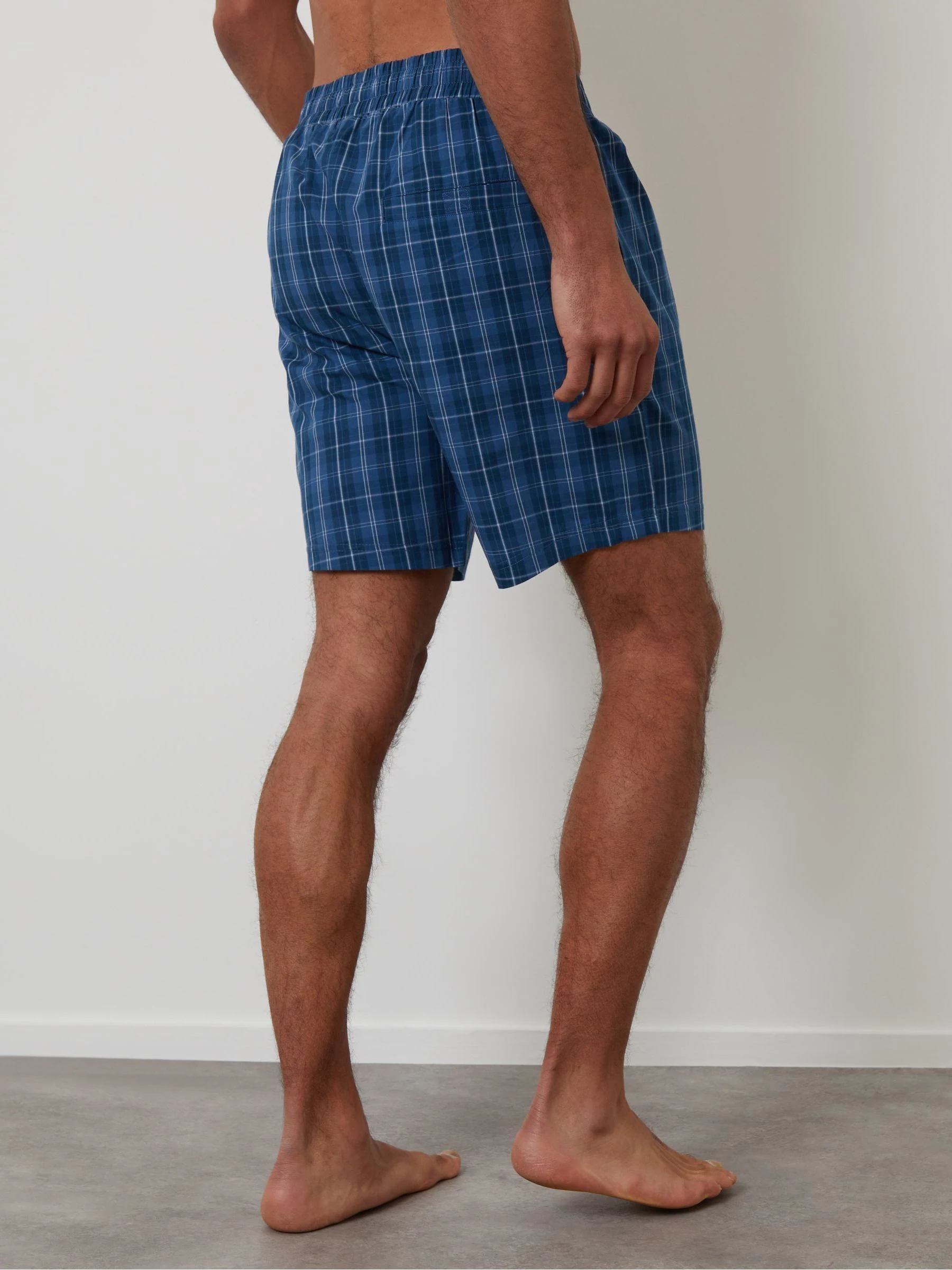 Threadbare Check 100% Cotton Lounge Shorts 3 Pack