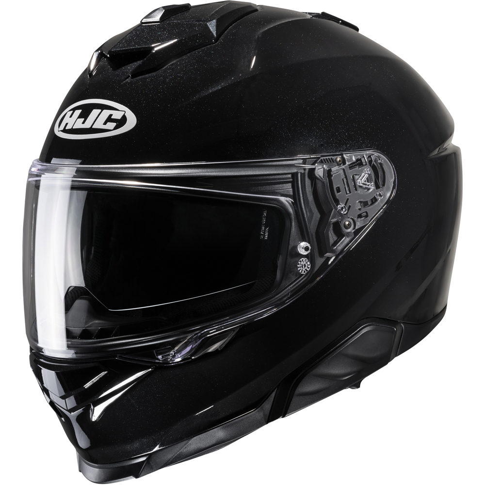 HJC - Casque i71 Uni Noir Brillant