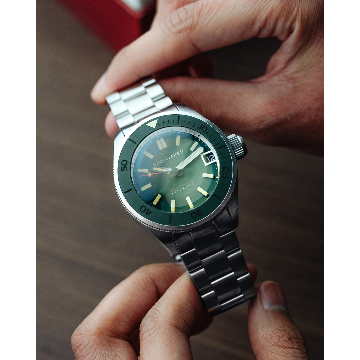 Montre SPINNAKER New Piccard homme automatique bracelet acier