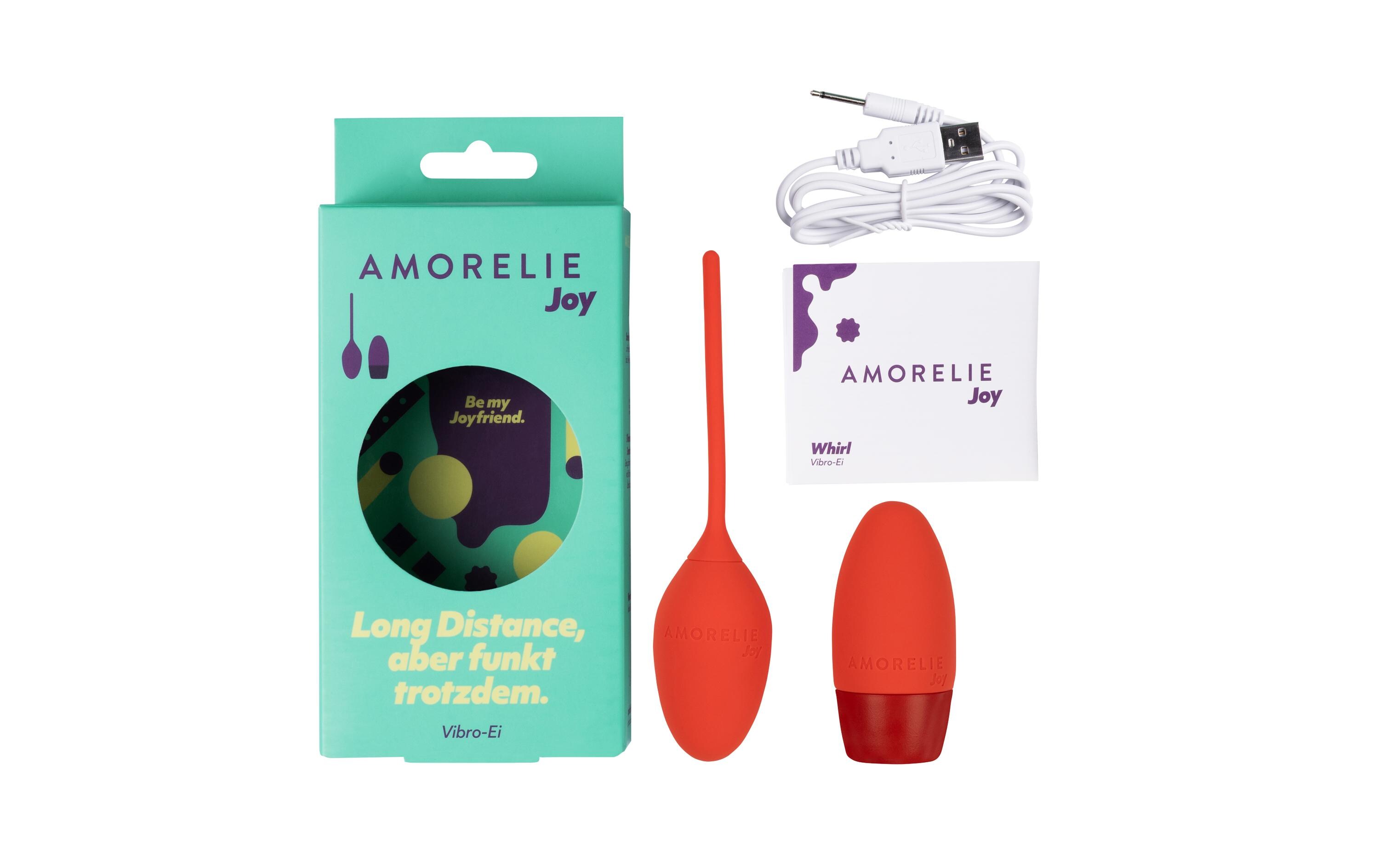 Vibro Ei «Whirl» KirscheHochwertiges und kompaktes Sextoy