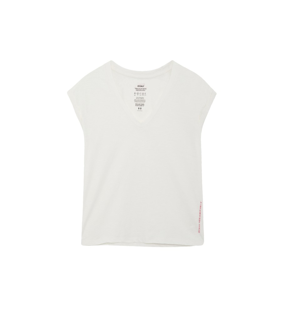 Camiseta branca ECOALF Rennesalf