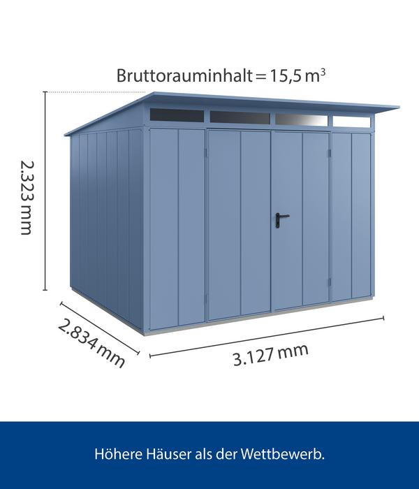 Hörmann Berry-Gerätehaus Modern-P Typ 3, ca.