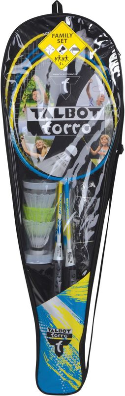 Talbot-Torro - Family Set - Badmintonset - Multicolor - Kunststof - 4 Rackets