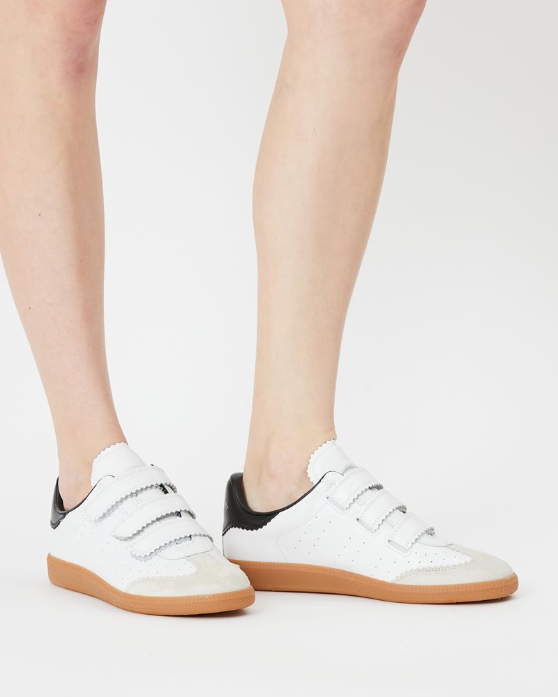 BASKETS EN CUIR BETH