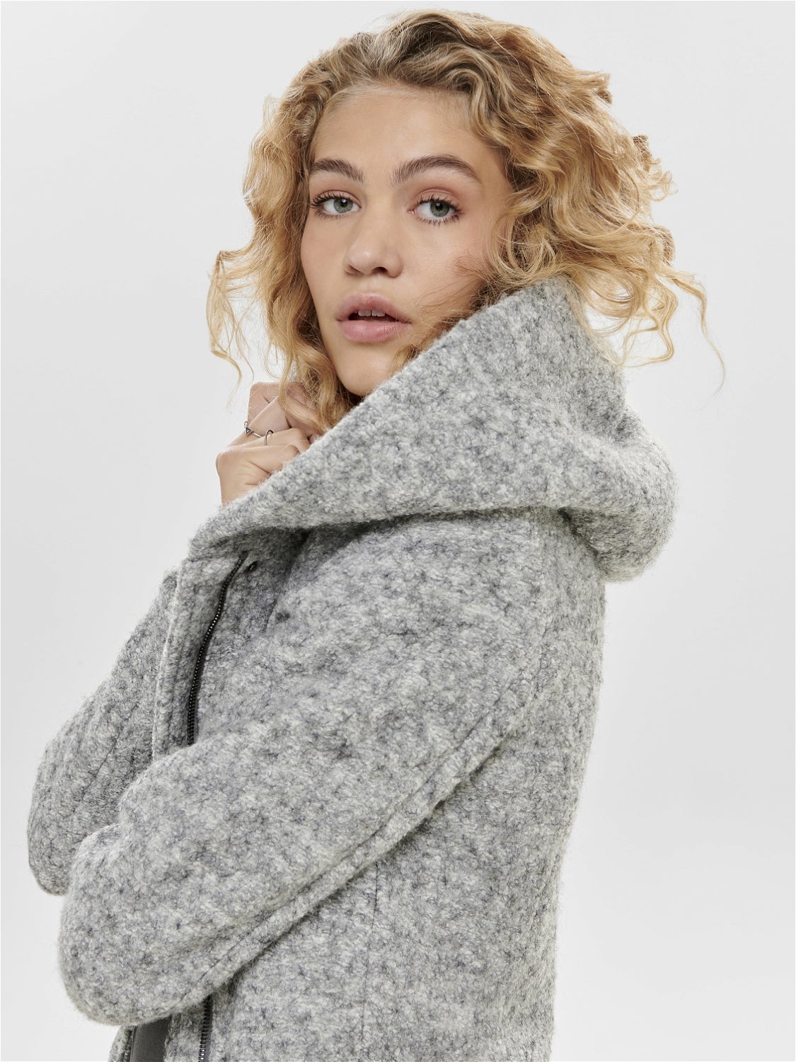 ONLSEDONA Mantel Light Grey Melange
