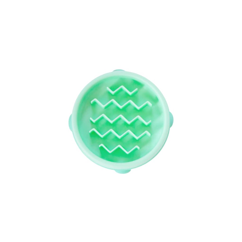 Mangeoire lente pour chiens slo bowl vague xs menthe