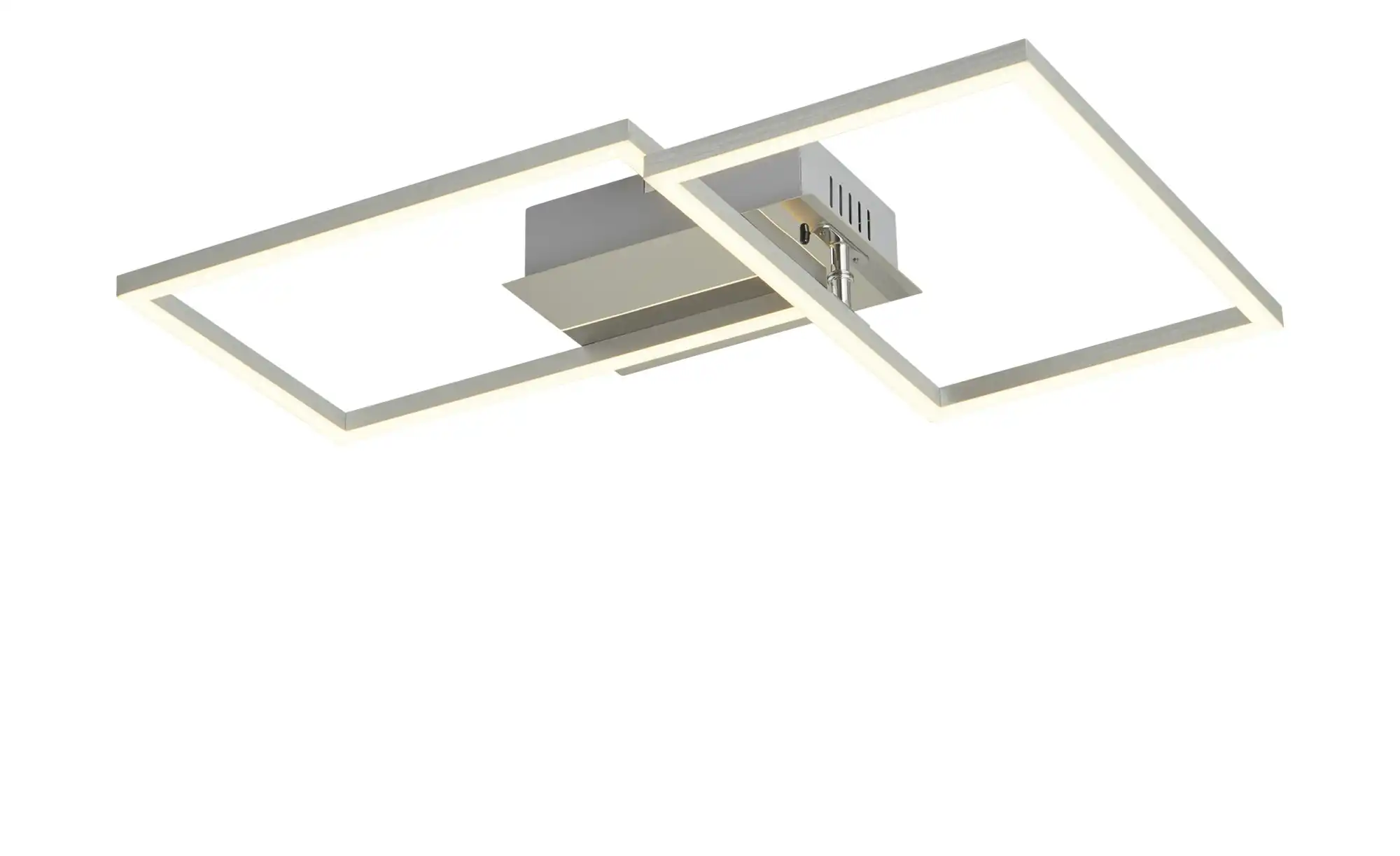 Meisterleuchten LED-Deckenleuchte, 2-flammig chrom mit Fernbedienung