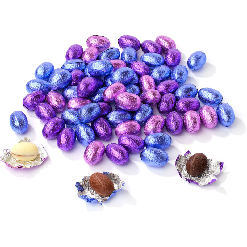 AH Chocolade eitjes praliné melk-wit-puur