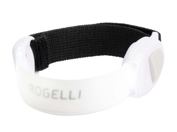 Rogelli LED Armbånd, White