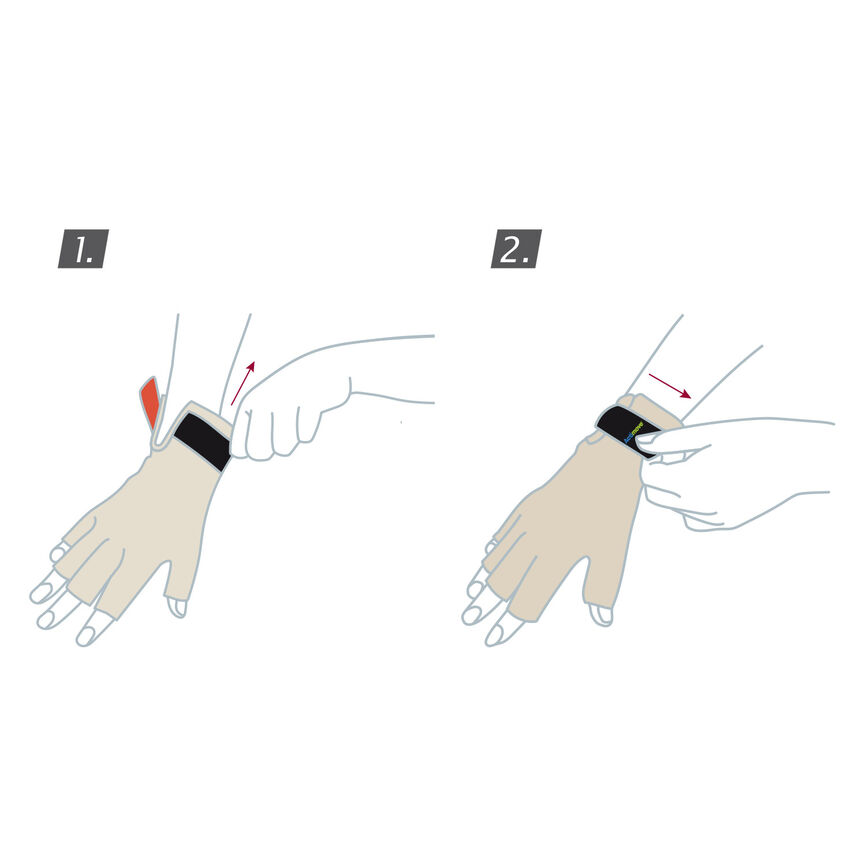 Actimove Arthritis Care hansker M 1 par