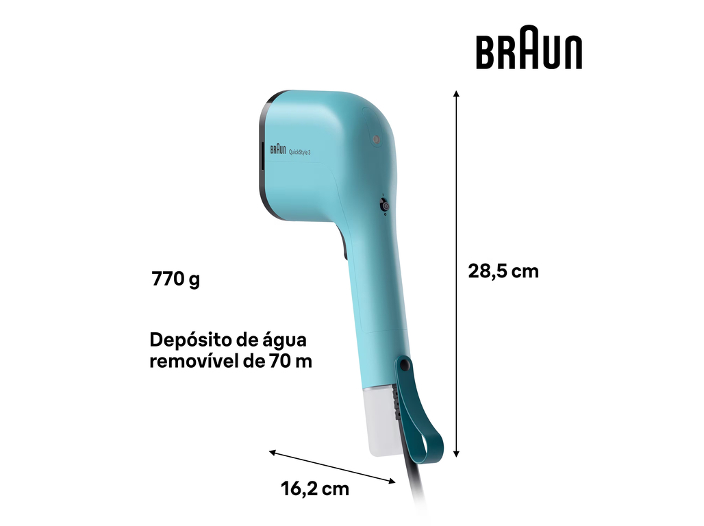 PISTOLA VAPOR BRAUN GS3013GR VERDE