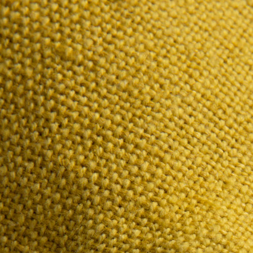 Kussen basic linnen/katoen ochre