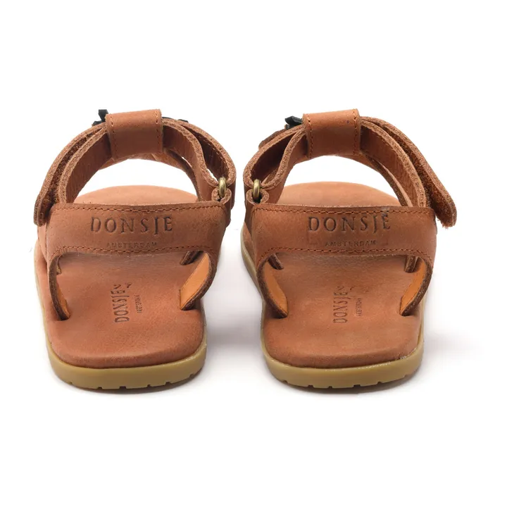 Donsje Sandales Iles Sky Coccinelle Cuir | Marron