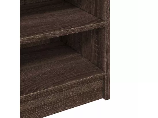 Armoire d'évier chêne marron 90x29x55 cm bois d'ingénierie