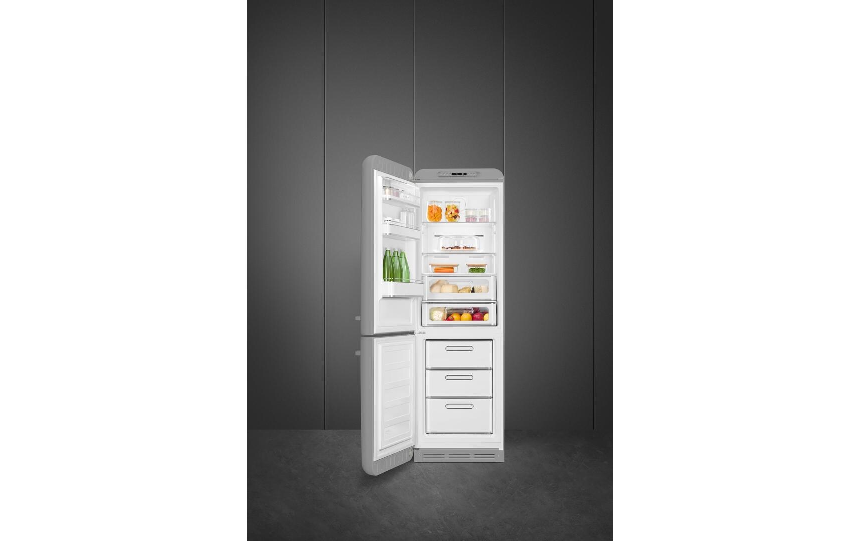 Kühl-Gefrierkombination FAB32LSV5 Links<br>Kombigerät mit Kühlschrank und Gefrierschrank