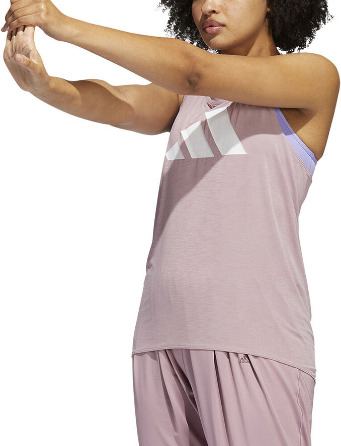 adidas 3-Stripes Logo træningstop Pink