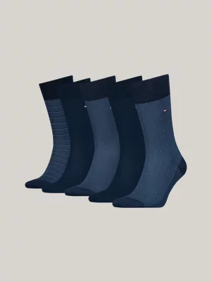 Caixa de presente com 5 pares de meias clássicas