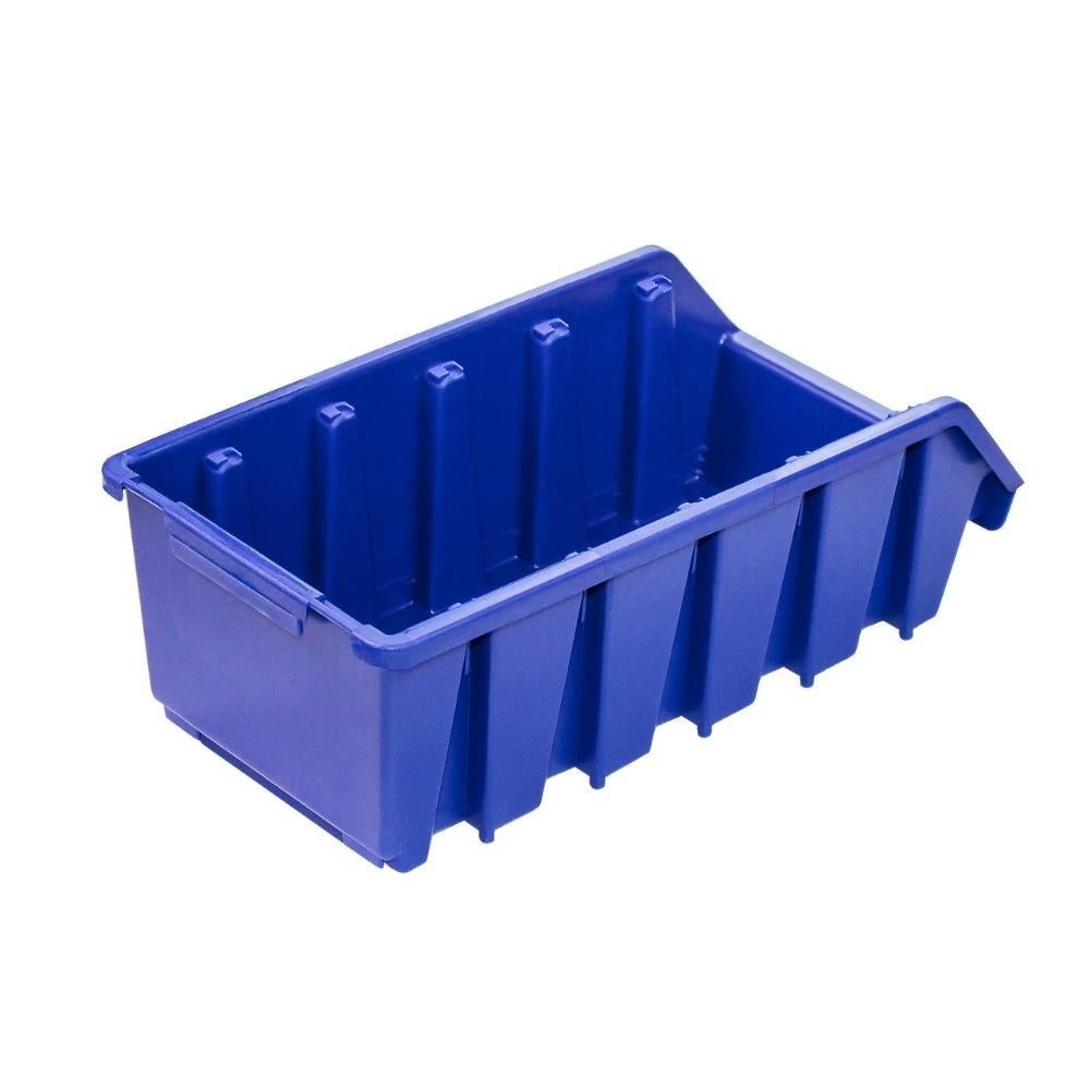 PROREGAL Super Saver Set 5x Opbergdoos 2L HxBxD 7,5 x 11,6 x 21,2 cm Polypropyleen Blauw