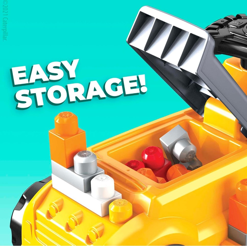 Mega Bloks - CAT Byg & leg Ride-On