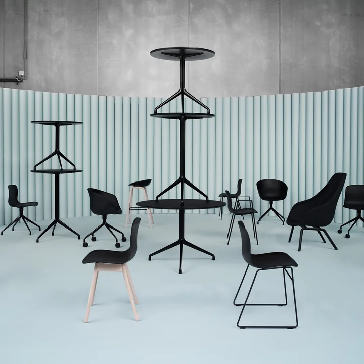 HAY - About A Table AAT 20 Esstisch Ø128 cm, weiss