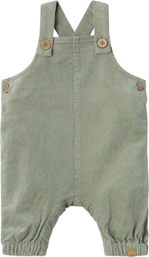 Lil' Atelier NBMOBERT CORD OVERALL 6411-HG O LIL Seagrass