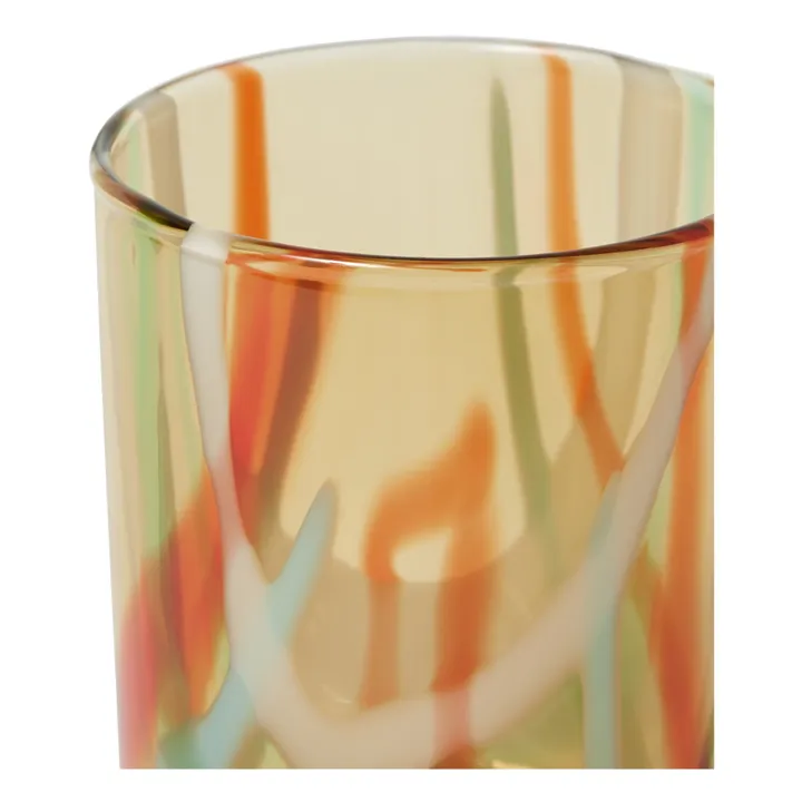 Tressé Verre effet tie & dye | Orange