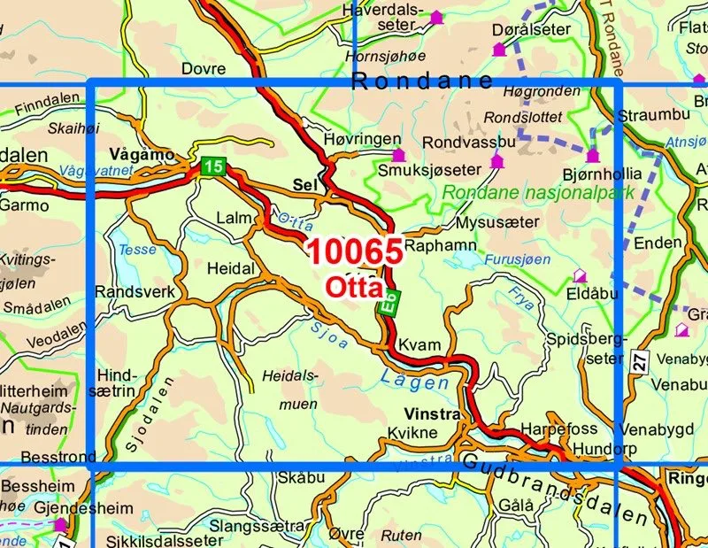 Nordeca Norge-serien 1:50 00 Norge-serien