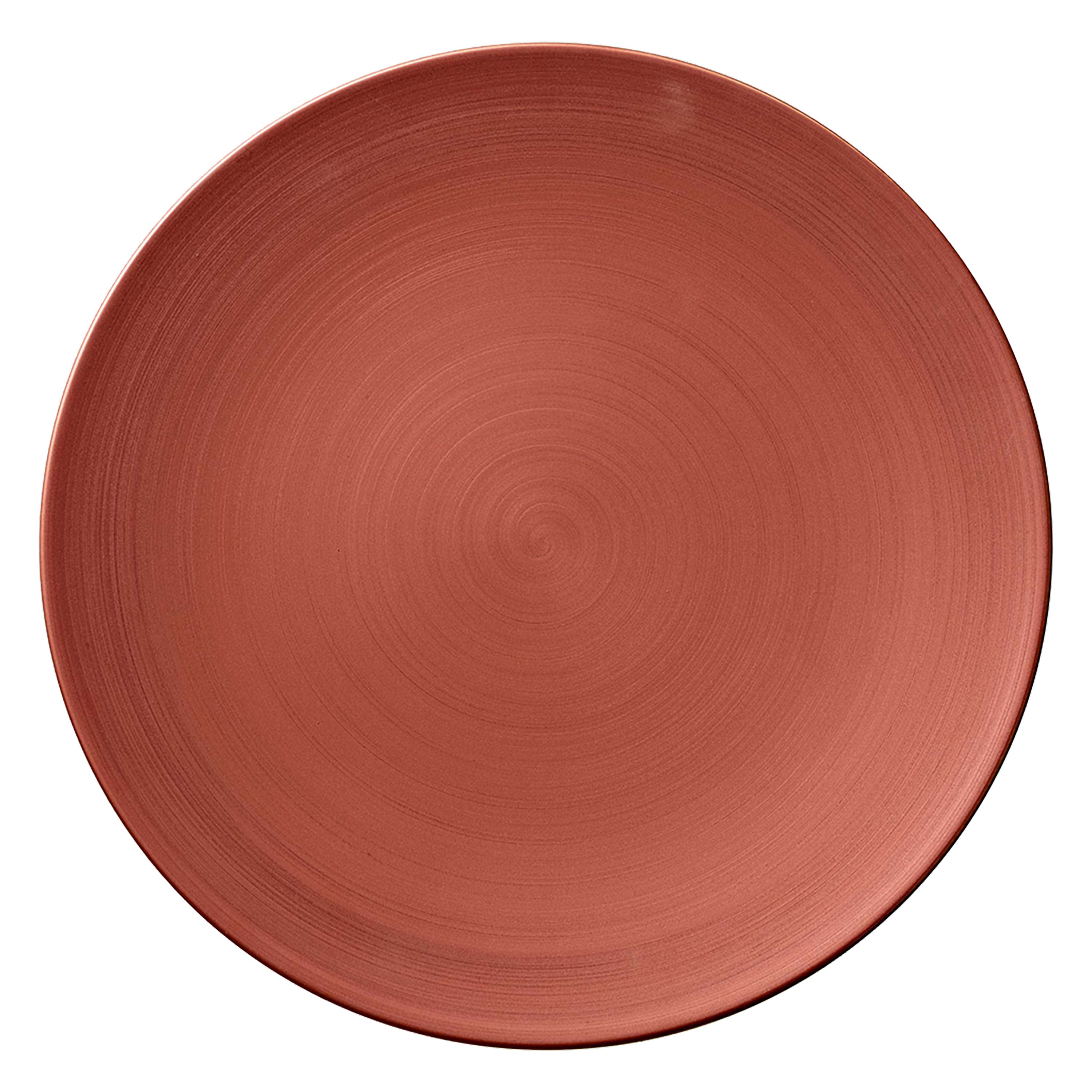 Manufacture Buffet plate Copper, 12.6'', Premium Porcelain